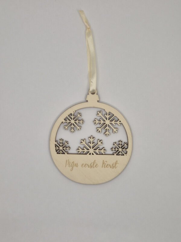 Gepersonaliseerde kerstbal sneeuwvlok Gepersonaliseerde Kerstbal Sneeuwvlok