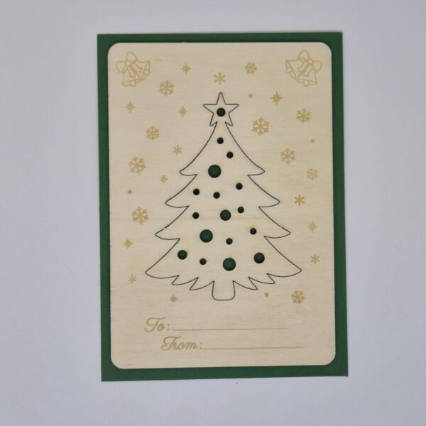 Kerstkaart Kerstboom