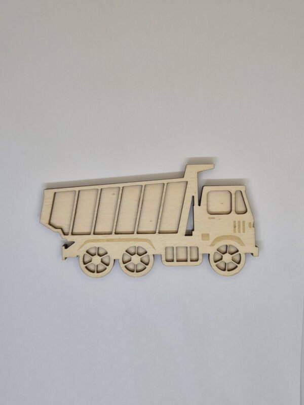 Vultray kiepwagen wit