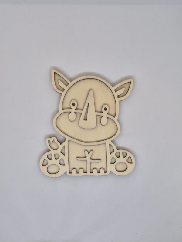 Vultray neushoorn wit