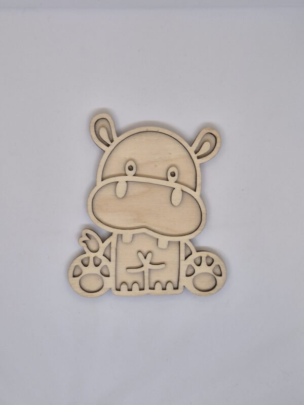 Vultray nijlpaard wit