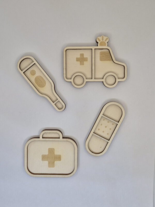 Vultray set ambulance wit ambulance