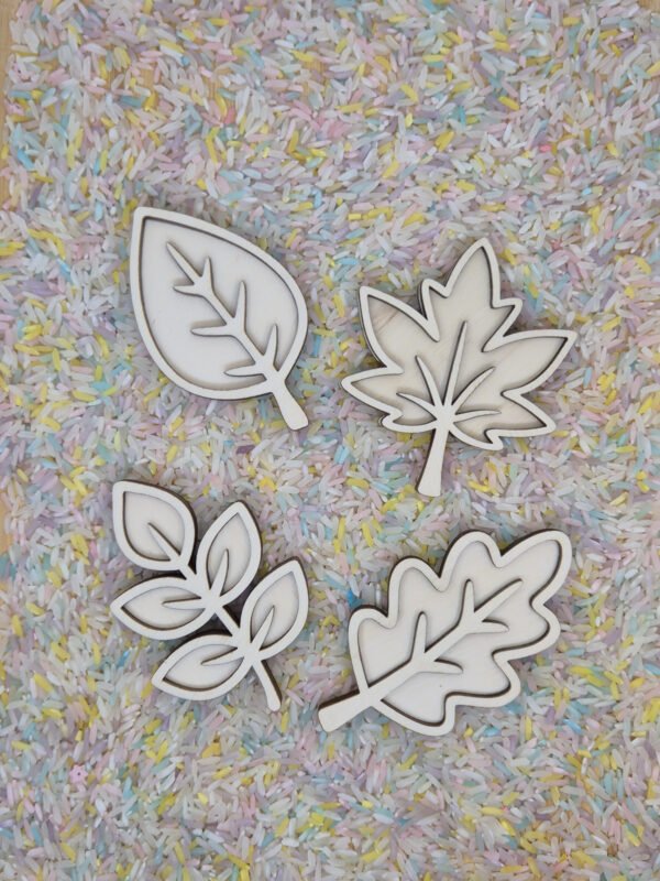 Vultray set bladeren met speelrijst Vultray set bladeren met speelrijst