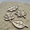 Vultray set bladeren met zand Vultray set bladeren met zand