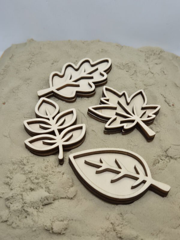 Vultray set bladeren met zand Vultray set bladeren met zand