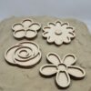 Vultray set bloemen met zand