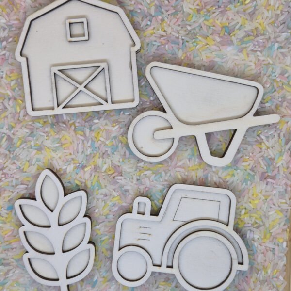 Vultray set boerderij met speerijst