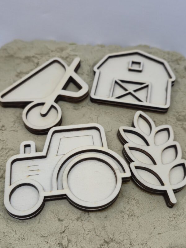 Vultray set boerderij met zand Vultray set boerderij met zand