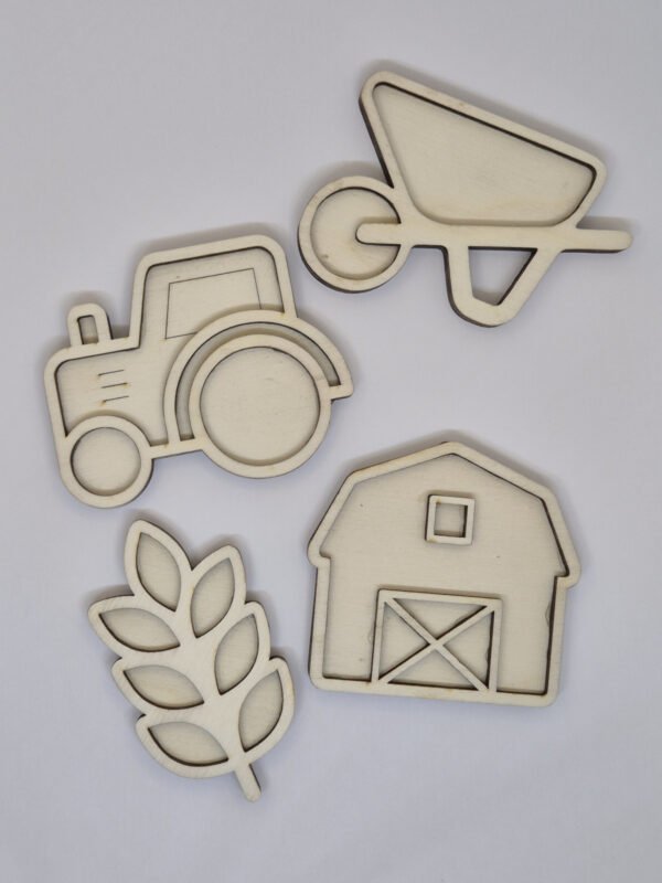 Vultray set boerderij wit Vultray set boerderij wit