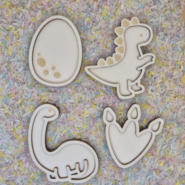 Vultray set dino met speelrijst