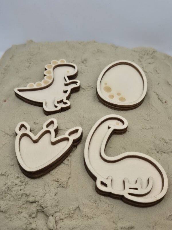 Vultray set dino met zand Vultray set dino met zand