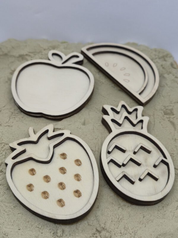 Vultray set fruit met zand