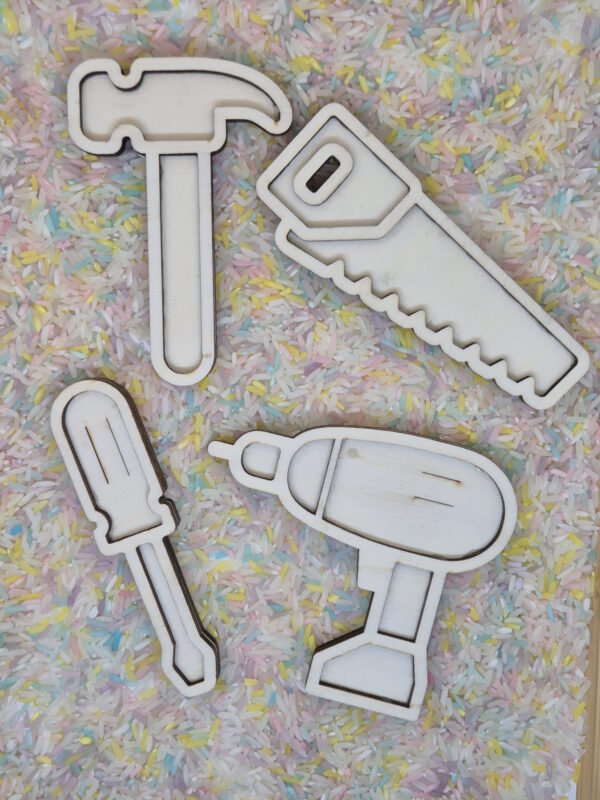 Vultray set gereedschap met speelrijst Vultray set gereedschap met speelrijst