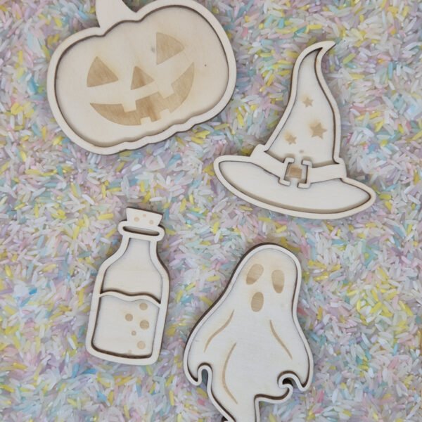 Vultray set halloween met speelrijst