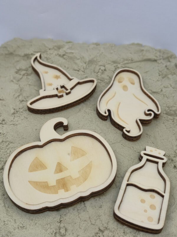 Vultray set halloween met zand Vultray set halloween met zand