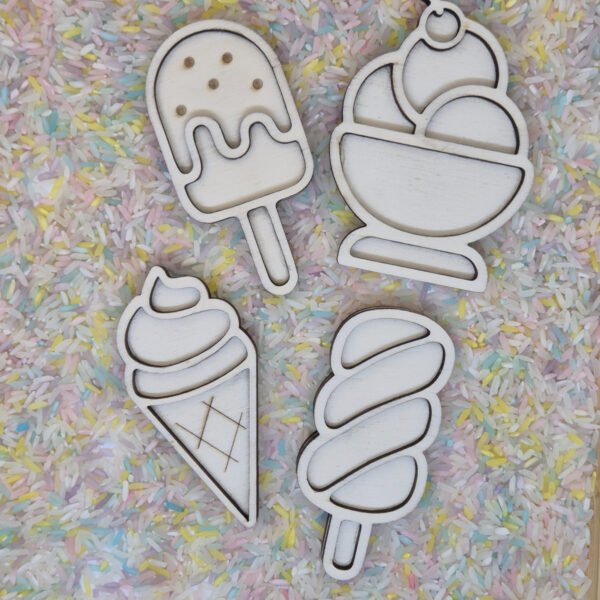 Vultray set ijsje met speelrijst