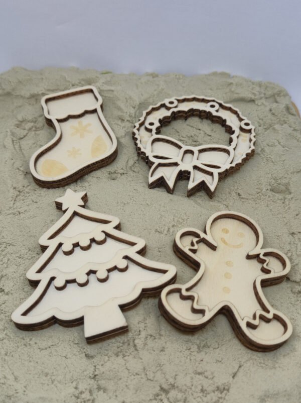 Vultray set kerst met zand