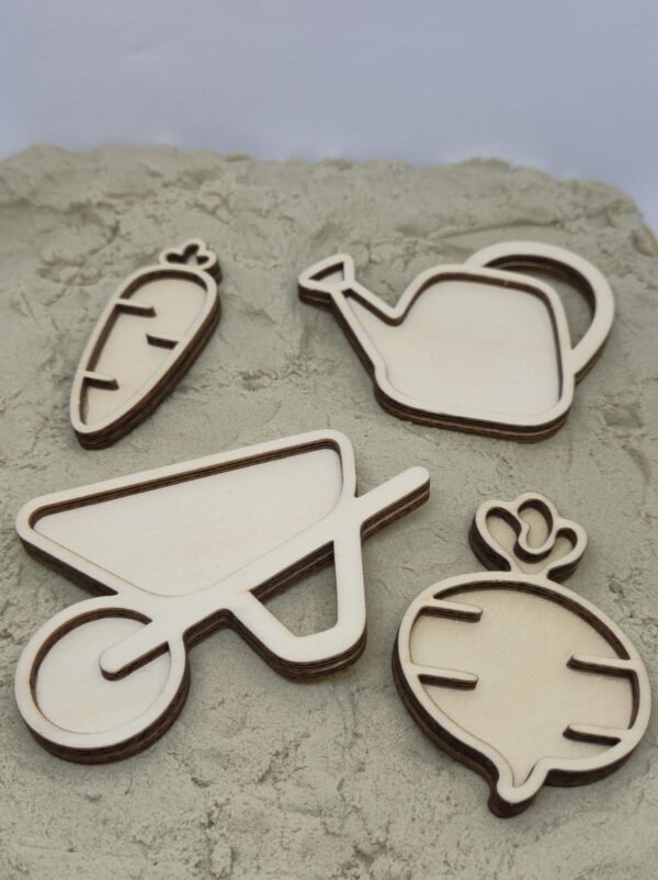 Vultray set moestuin met zand