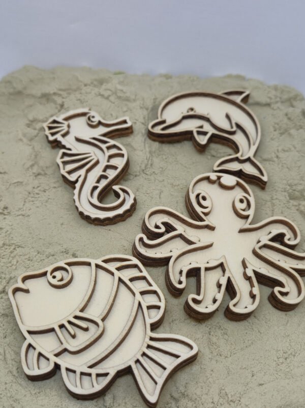 Vultray set oceaan met zand Vultray set oceaan met zand