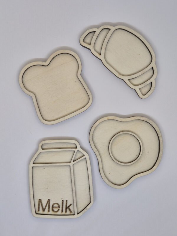 Vultray set ontbijt wit