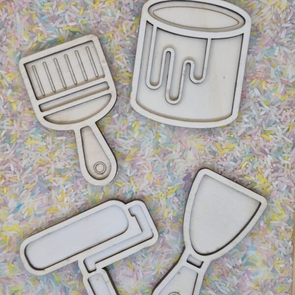 Vultray set schilderen met speelrijst