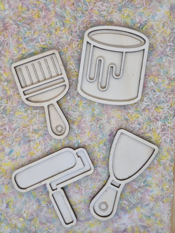 Vultray set schilderen met speelrijst