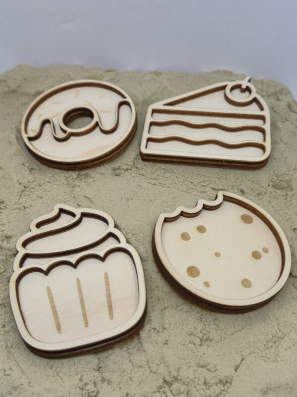 Vultray set taart met zand