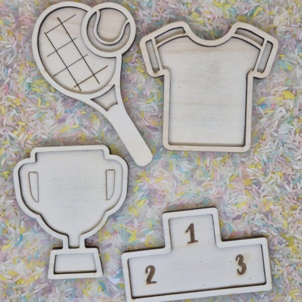 Vultray set tennis met speelrijst