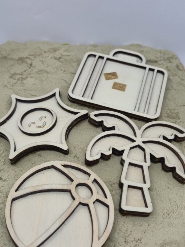 Vultray set vakantie met zand