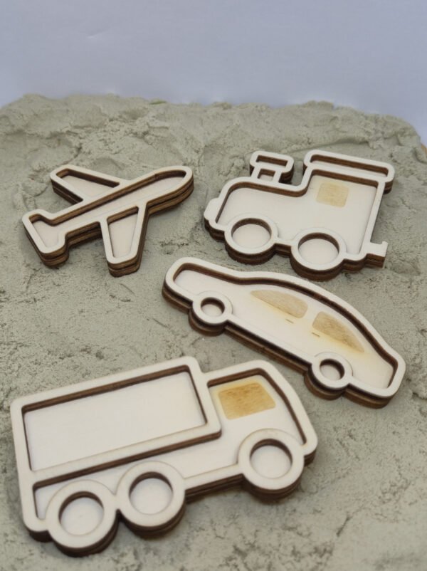 Vultray set voertuigen met zand