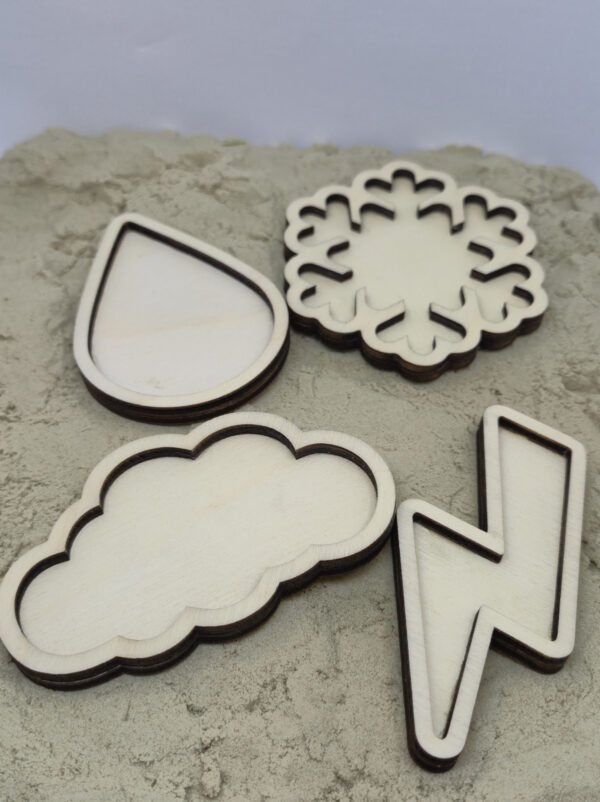 Vultray set weer met zand