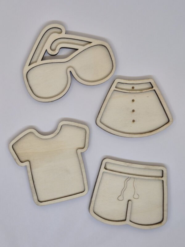 Vultray set zomerkleding wit