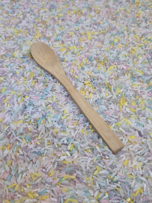 houten lepel op rijst Houten Lepel