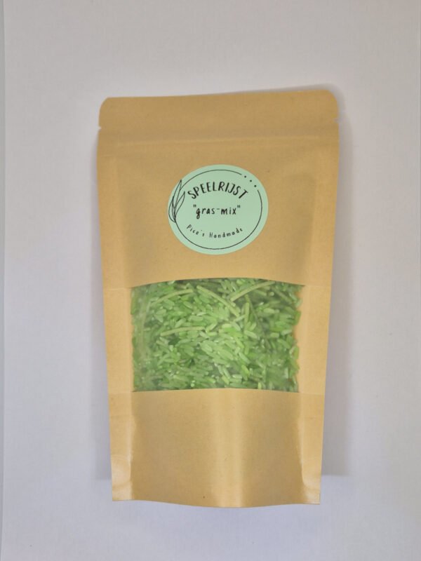 speelrijst grasmix in zak