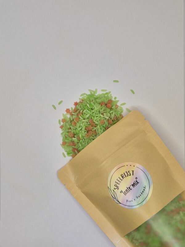 speelrijst lentemix uit zak