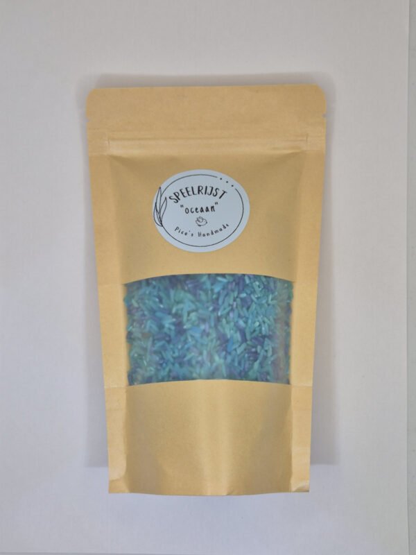 speelrijst oceaan in zak