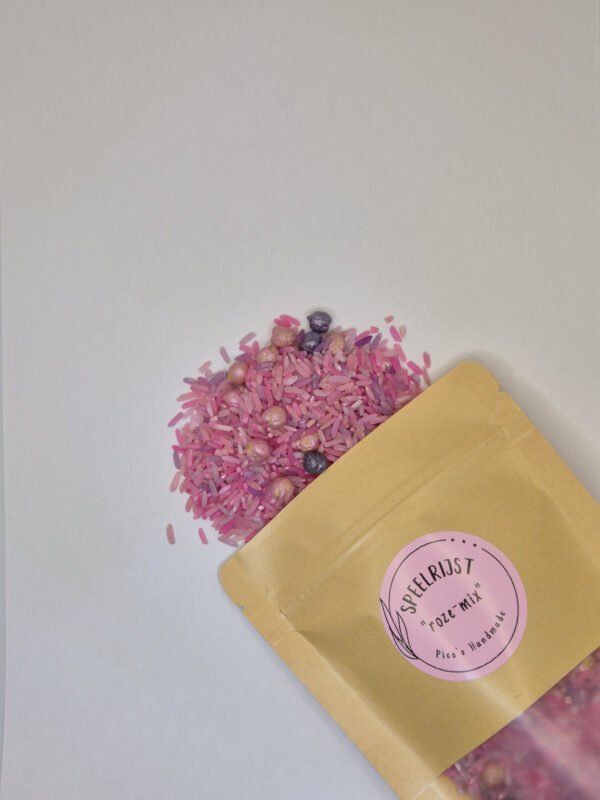 speelrijst rozemix uit zak