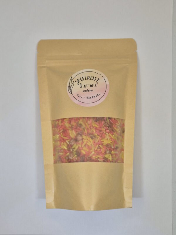 speelrijst sintmix in zak speelrijst sintmix in zak