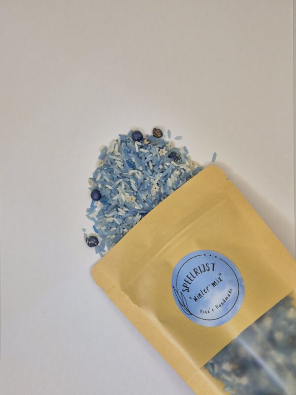 speelrijst wintermix uit zak