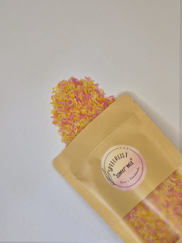 speelrijst zomermix uit zak speelrijst zomermix uit zak