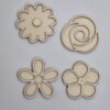 vultray set bloemen wit