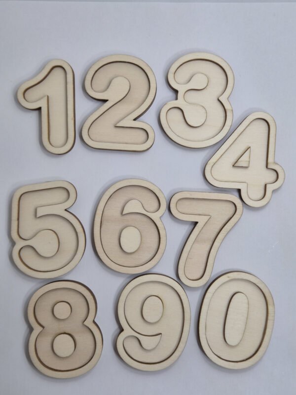 vultray set cijfers wit