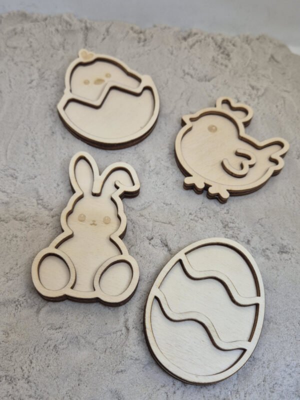 vultrayset pasen met zand