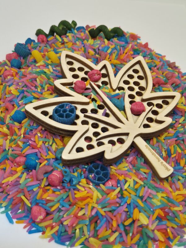 zeefje blad in rijst