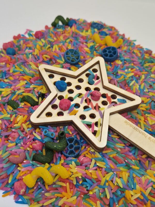 zeefje ster in rijst zeefje ster in rijst