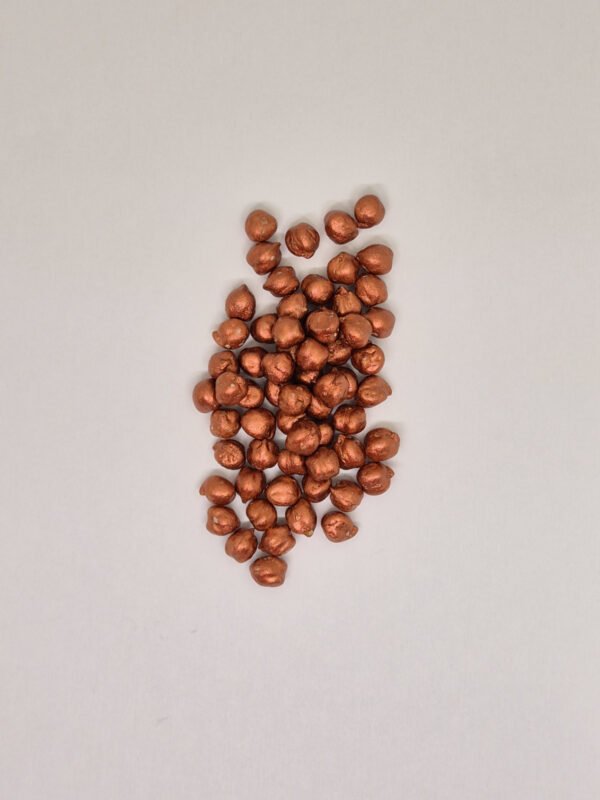 Losse bruine sensorische kikkererwten voor sensorische speelbak
