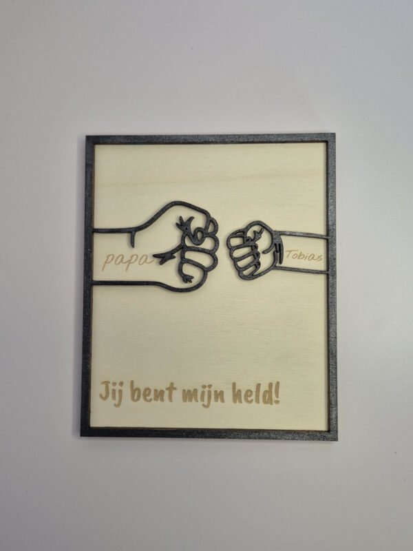 Vaderdagbordje 1 kind