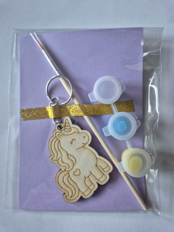 DIY sleutelhanger Unicorn
