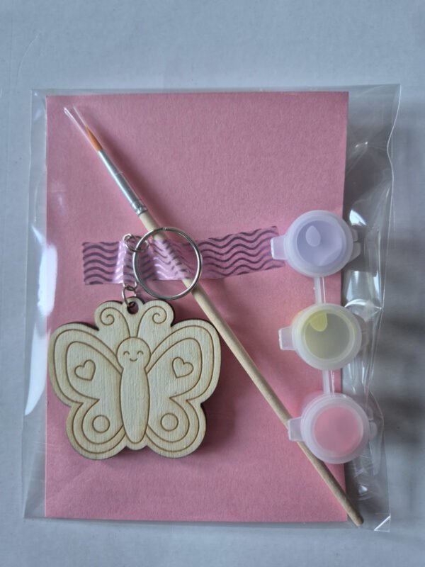 DIY sleutelhanger vlinder DIY sleutelhanger Vlinder